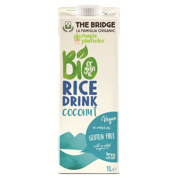 Bautura bio din orez cu nuca de cocos 1L The Bridge - My Bio Natur